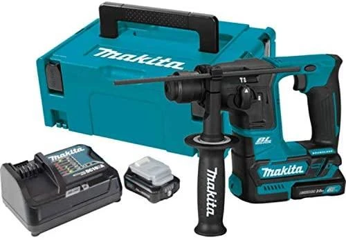 Makita HR166DSMJ Akumuliatorinis perforatorius, 12V MAX, SDS+, LED, 2x4,0AH
