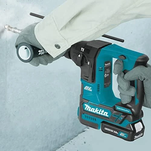 Makita HR166DZ Akumuliatorinis perforatorius 10,8V; BL-motor; Be akumuliatorių ir kroviklio!