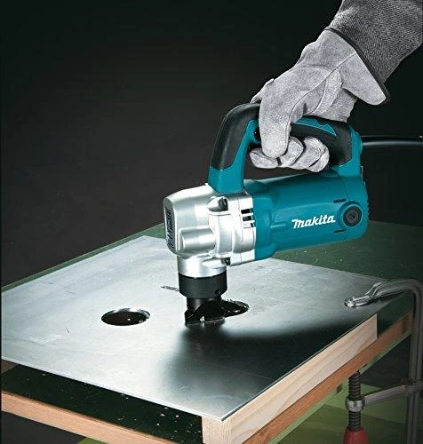 Makita JN3201J Žirklės skardai kirpti, 710 W, plienas 3,2 mm, nerūdijantis plienas 2,5 mm, MAKPACK