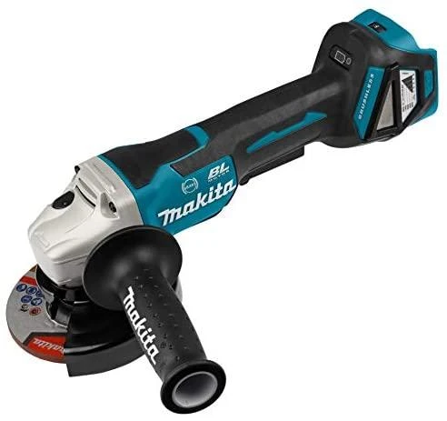 MAKITA KAMPACINIS ŠLIMUOTUVAS 18V 125mm BE BATERIJAŲ IR BE ŠEETIMO ĮKROVIMO MAKPAC DGA518ZJU
