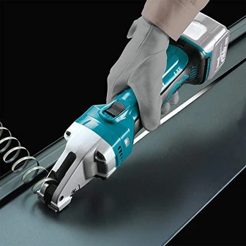 Makita DJS161Z Akumuliatorėnis skardos žirklės, 18 V, plienas 1,6 mm, nerūdijantis plienas 1,2 mm, min. pjovimo radiusas 250mm, Be akumuliatorių ir kroviklio!