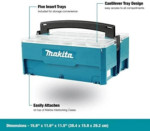 Makita p-84137 MAKPAC įrankių dėžė