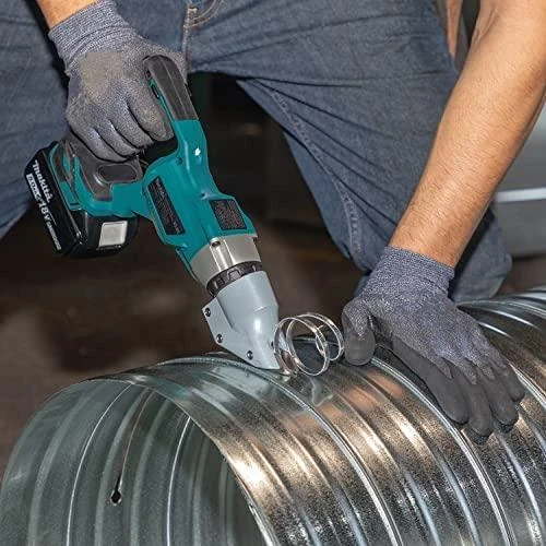 Makita DJS200Z Akumuliatorėnis skardos žirklės 18V, plienas 2,0mm BL-motor, Be akumuliatorių ir kroviklio!