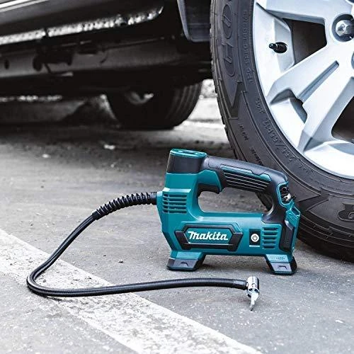 Makita MP100DZ Akumuliatorinis kompresorius 12V MAX, Be akumuliatorių ir kroviklio!