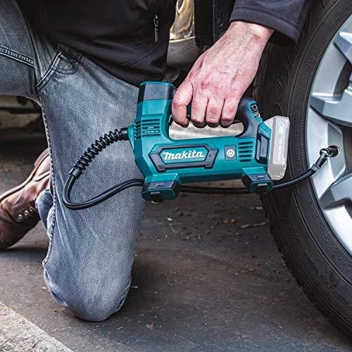 Makita MP100DZ Akumuliatorinis kompresorius 12V MAX, Be akumuliatorių ir kroviklio!