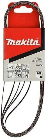 Makita Šlifavimo juosta 13X533 K60 (5Vnt.) 9032 P-43337