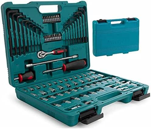 Įrankių komplektas Makita P-46470; 91 vnt.