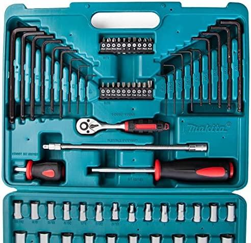 Įrankių komplektas Makita P-46470; 91 vnt.
