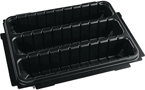 Makita Trijų skyrių „MAKPAC“ įdėklas ir 9 vnt. sienelių P-83696