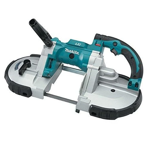 Makita DPB180Z Akumuliatorinis juostinis pjūklas,120X120mm, 18V, be akumuliatoriaus ir kroviklio