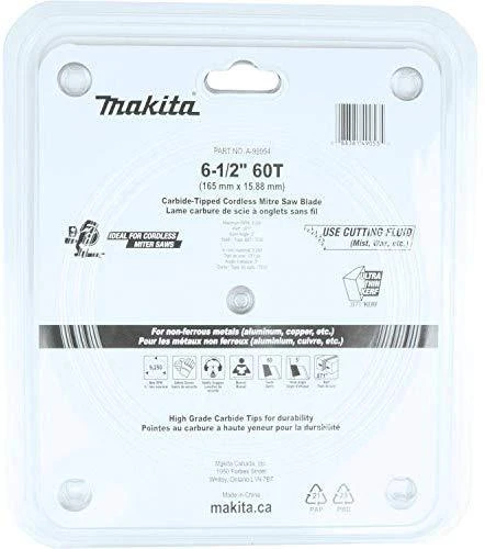 Makita B-56552 T.C.T. pjūklas 165X1.8X20mm 5° T60 SPECIALIZED aliuminio pjovimui