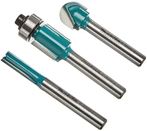 Makita Frezų rinkinys 3Vnt., 6mm cangei D-30209