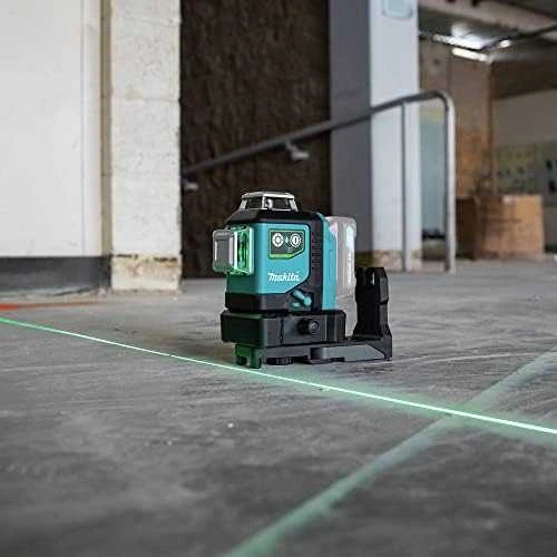 Makita Akumuliatorinis 360° CXT® lazerinis nivelyras SK700GD 12Vmax • Žalias • 35 m