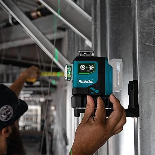 Makita Akumuliatorinis 360° CXT® lazerinis nivelyras SK700GD 12Vmax • Žalias • 35 m