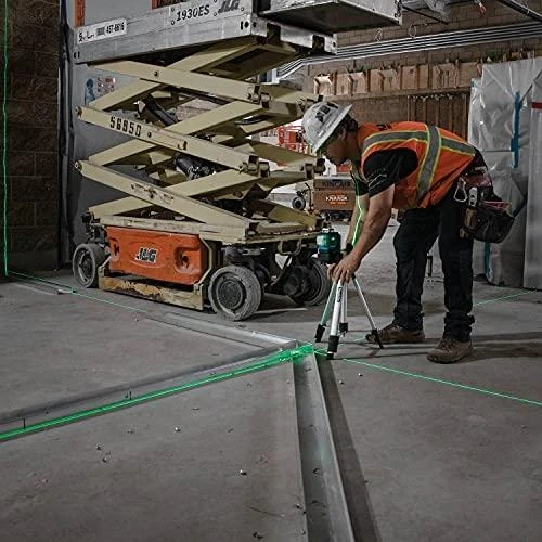 Makita Akumuliatorinis 360° CXT® lazerinis nivelyras SK700GD 12Vmax • Žalias • 35 m