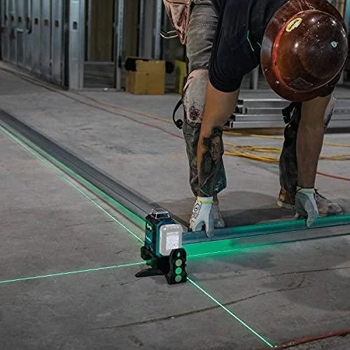Makita Akumuliatorinis 360° CXT® lazerinis nivelyras SK700GD 12Vmax • Žalias • 35 m