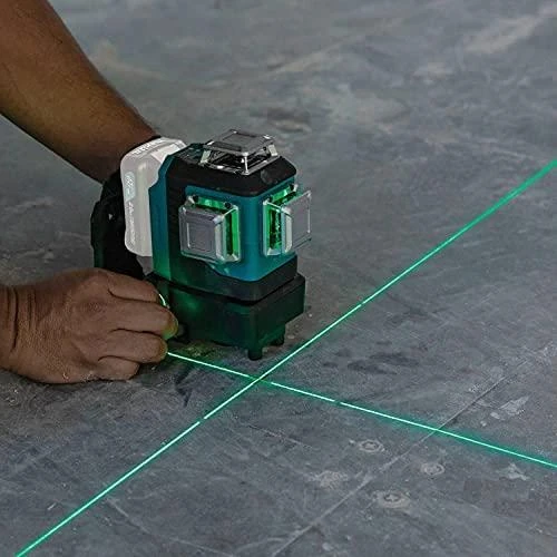 Makita Akumuliatorinis 360° CXT® lazerinis nivelyras SK700GD 12Vmax • Žalias • 35 m