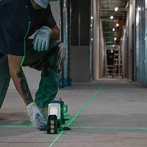 Makita Akumuliatorinis 360° CXT® lazerinis nivelyras SK700GD 12Vmax • Žalias • 35 m