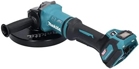 Makita GA038GZ Kampinis šlifuoklis XGT, 230MM, 6600RPM; bešepetėlinis variklis; elektrinis stabdys; AFT; XPT; AWS (be AWS lusto); "Z" versija - komplektuojamas be akumuliatoriaus ir kroviklio