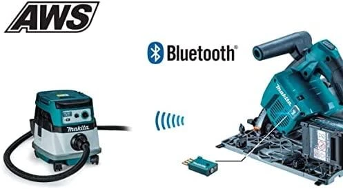 Makita SP001GZ03 Akumuliatorinis diskinis pjūklas, 40V XGT, ø165mmx20mm, AWS (su AWS lustu), BL-M, Makpac, be akumuliatorių ir kroviklio!
