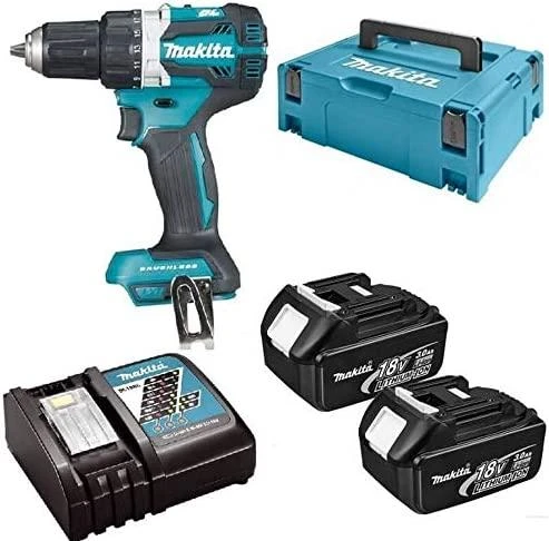 MAKITA GRĄŽAS / GRĄŽAS 18V‐54 / 30Nm 2x3.0Ah LI-ION BRUSHLES CASE MAKPAC DDF484RFJ