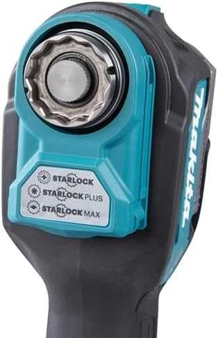 Makita TM001GZ Akumuliatorinis universalus švytuoklinis įrankis XGT, 10000-20000 jud/min, judesio kampas 3,2°,Starlock MAX, BL-motor, Be akumuliatorių ir kroviklio!