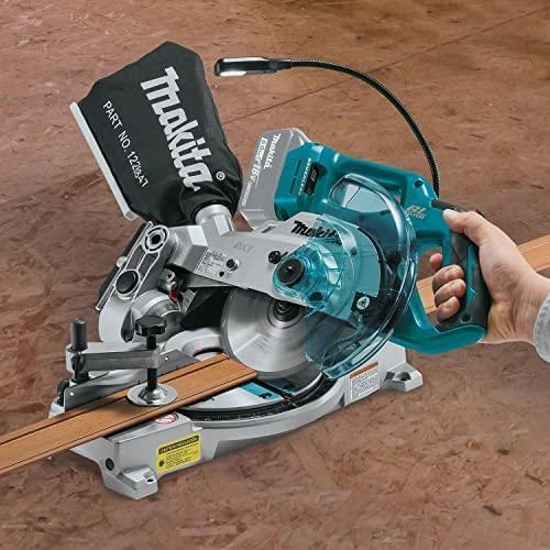 Makita DLS600Z Akumuliatorinis staklės 18 V, 165 mm, 46x92, Be akumuliatorių ir kroviklio!