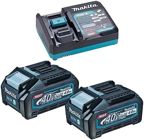 Makita TW001GM201 Smūginis veržliasukis XGT, 3/4", 1800Nm, 2xLED, bešepetėlinis variklis, 2X4,0Ah, greitasis kroviklis; MAKPAC lagaminas
