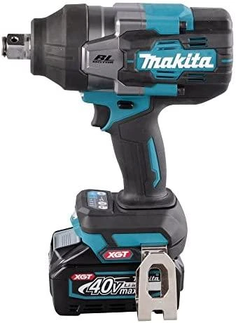 Makita TW001GM201 Smūginis veržliasukis XGT, 3/4", 1800Nm, 2xLED, bešepetėlinis variklis, 2X4,0Ah, greitasis kroviklis; MAKPAC lagaminas
