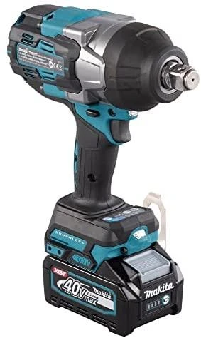 Makita TW001GM201 Smūginis veržliasukis XGT, 3/4", 1800Nm, 2xLED, bešepetėlinis variklis, 2X4,0Ah, greitasis kroviklis; MAKPAC lagaminas