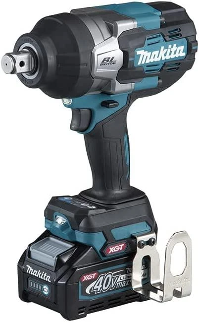 Makita TW001GM201 Smūginis veržliasukis XGT, 3/4", 1800Nm, 2xLED, bešepetėlinis variklis, 2X4,0Ah, greitasis kroviklis; MAKPAC lagaminas