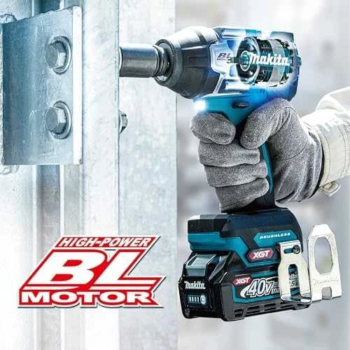 Makita TW007GZ Akumuliatorinis smūginis veržliasukis 40V XGT, 1/2", 760Nm, BL-M, be akumuliatorių ir kroviklio!