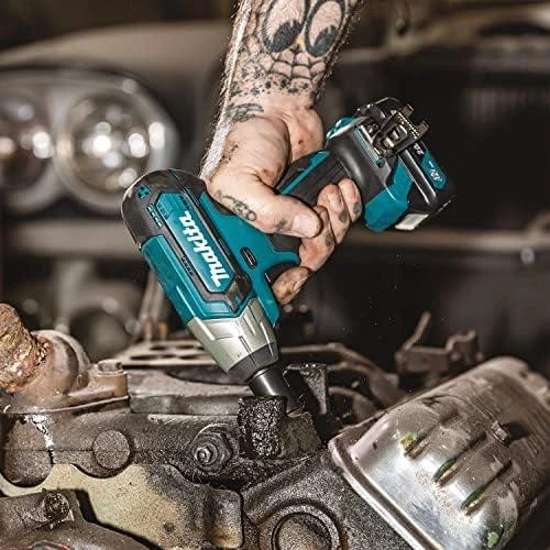 Makita TW060DZ Akumuliatorinis smūginis veržliasukis, 1/4", 12V, 60 Nm, Be akumuliatorių ir kroviklio!