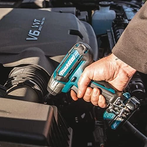 Makita TW060DZ Akumuliatorinis smūginis veržliasukis, 1/4", 12V, 60 Nm, Be akumuliatorių ir kroviklio!