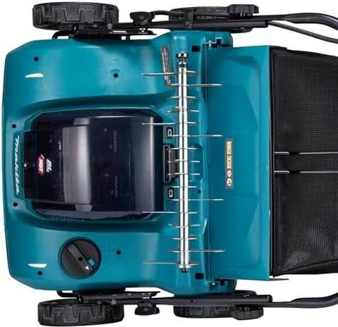 Makita UV001GZ akumuliatorinis skarifikatorius 40Vmax, XGT, BL variklis, plotis 38 cm, žolės surinktuvas 50 l
