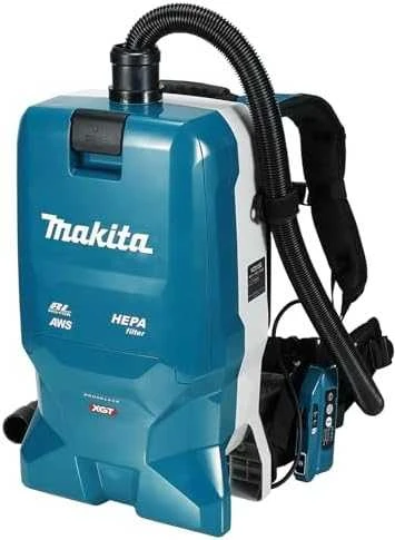 Makita VC012GZ01 Akumuliatorinis (kuprinė) dulkių siurblys 40V XGT, 6L, AWS, komplektuojama be akumuliatorių ir kroviklio!