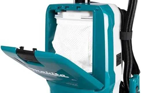 Makita VC012GZ01 Akumuliatorinis (kuprinė) dulkių siurblys 40V XGT, 6L, AWS, komplektuojama be akumuliatorių ir kroviklio!
