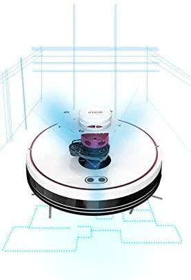 Dulkių siurblys - robotas Mamibot ExVac880 Wisor, Baltas