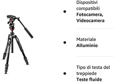 Manfrotto BEFREE Live Twist juoda