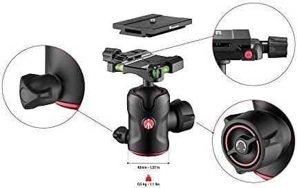 Manfrotto MH496 su Q6 plokšte