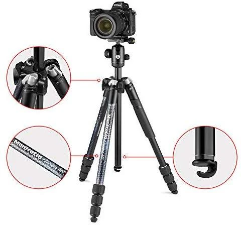 Manfrotto trikojo rinkinys Element MII MKELMII4BK-BH, juodas