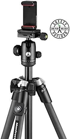 Manfrotto trikojis Element MII Mobile Bluetooth Carbon MKELMII4CMB-BH, juodas