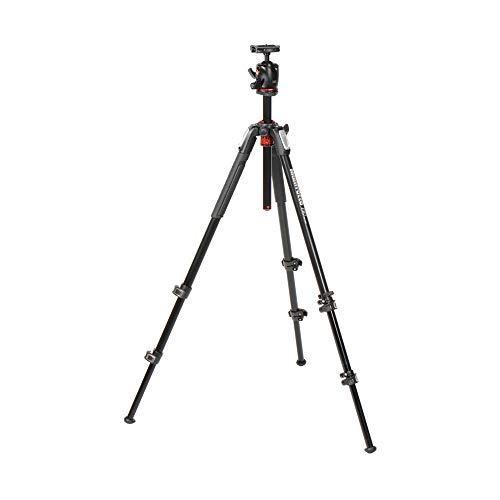 Trikojis - Manfrotto MT190XPRO3 su MHXPRO-BHQ2 galvute, maksimali aukštis 160 cm, sulankstytas 55 cm
