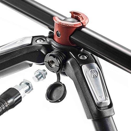 Manfrotto 190XPRO4 su X-Pro 3 krypčių galvute