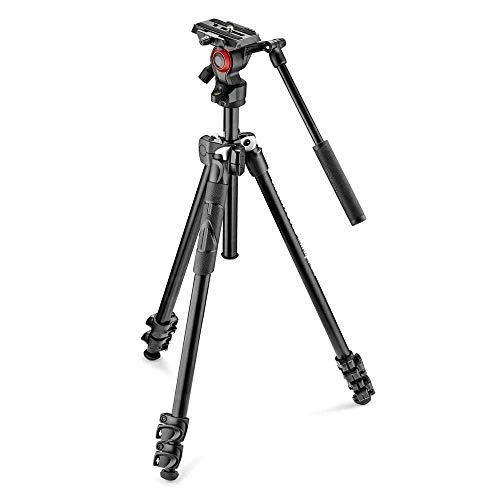 Manfrotto 290 šviesos rinkinys su skysta vaizdo galvute