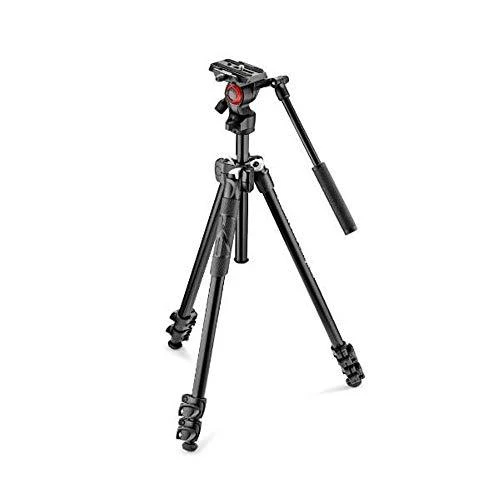 Manfrotto 290 šviesos rinkinys su skysta vaizdo galvute