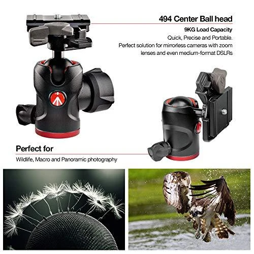 Manfrotto trikojis MKBFRLA4B-BHM Befree 2N1