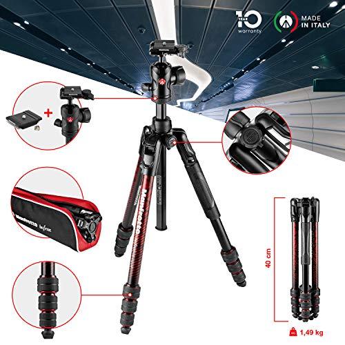 Manfrotto trikojo rinkinys Befree Advanced MKBFRTA4RD-BH, raudonas