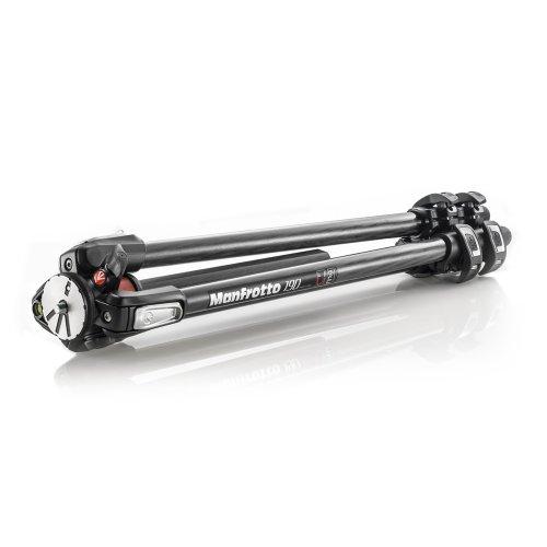Trikojis - Manfrotto 190 XPRO Anglies, Greitas Galios Užraktas, Horizontalus Stulpas, Juodas