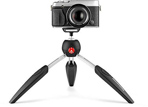 Trikojis - Manfrotto PIXI EVO Reguliuojamos Kojos Lengvas Baltas
